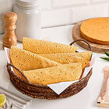Chana Garlic Papad