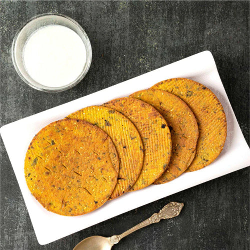 Dahi Palak Rotla