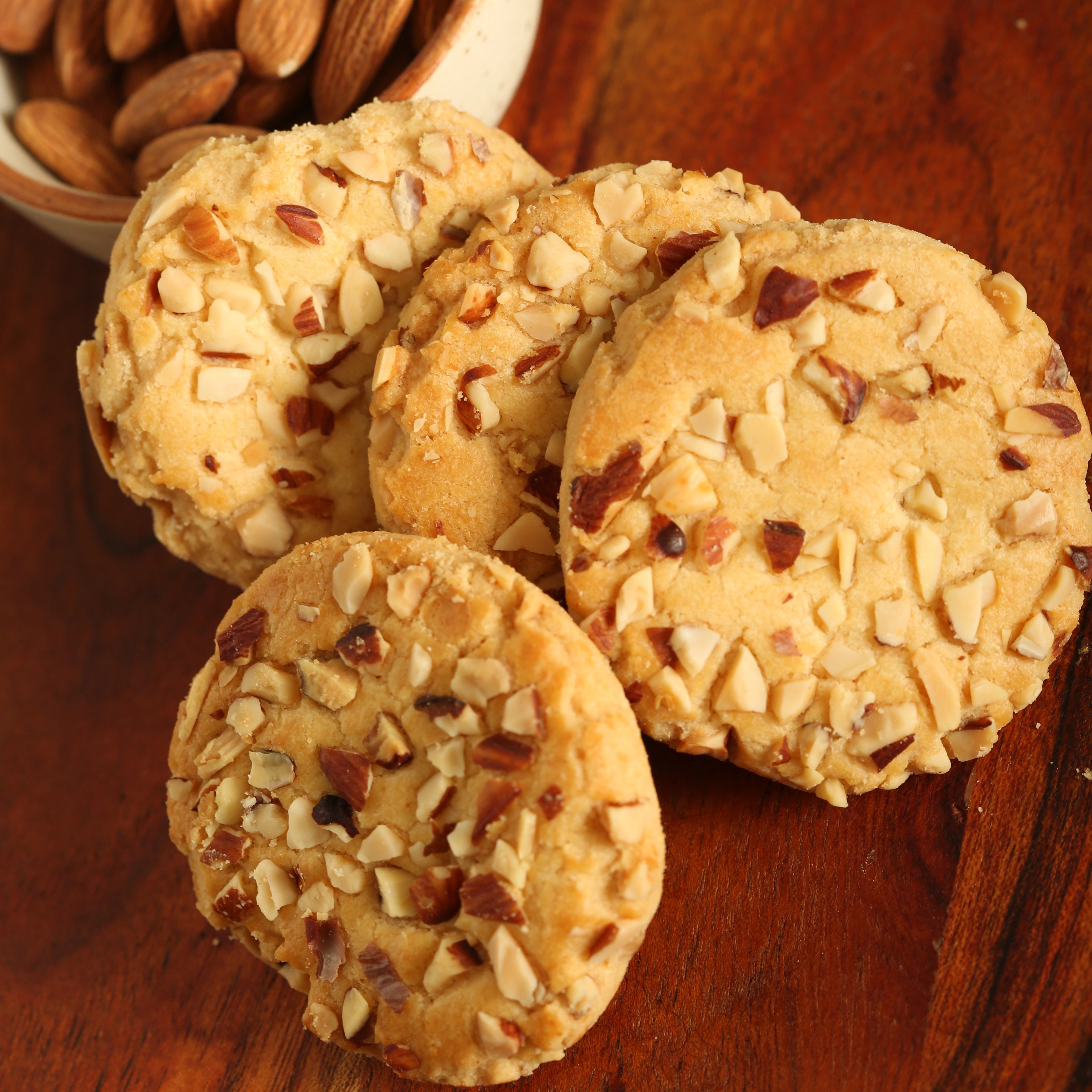 Rose Almond Cookies