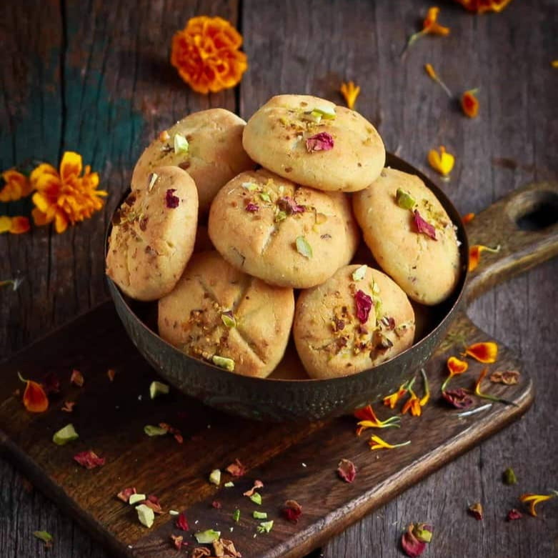 Pista Nankhatai Cookies