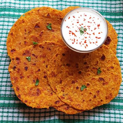 Masala Khichdi Rotla